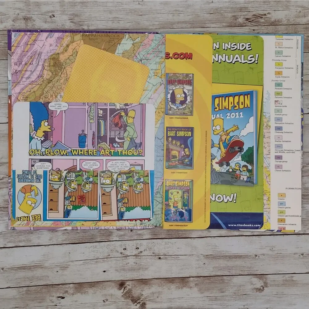 The Simpsons Altered Book Journal, Recycled Diary